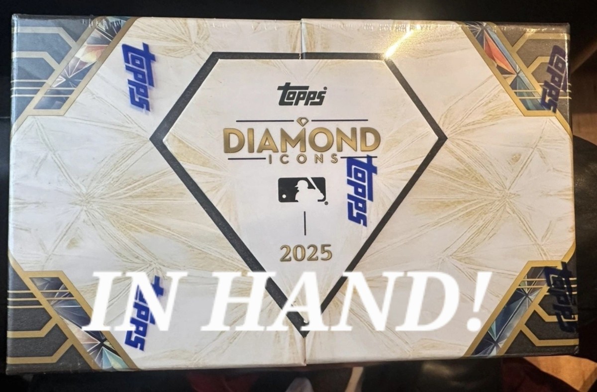 2025 Topps Diamond Icons Baseball Hobby Box Rare WORLDWIDE SHIPS