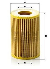 MANN-FILTER HU712/9x Ölfilter für HONDA