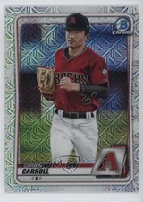 2020 Bowman Chrome Prospects Mega Box Mojo Refractor Corbin Carroll 0i1b