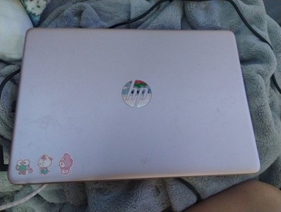 HP Windows pink laptop 14'' charger included