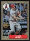 Mike Trout 1987 Refractor 2022 Topps Chrome #87BC-1 Card TCCCX