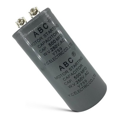 2 - Pack ABC CD60 Motor Starting Capacitor – 500uF/MFD 250VAC