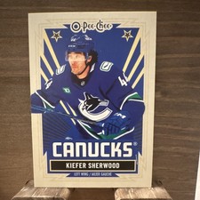 O-Pee-Chee Kiefer Sherwood Vancouver Canucks 2025-26 Hockey Card #69