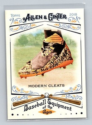 2018 Topps Allen & Ginter #BEA-16 Modern Cleats Baseball Equipment of the Ages