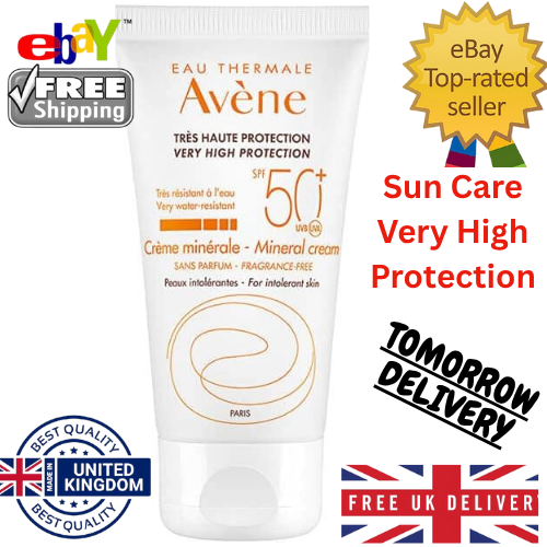 CREMA MINERAL Avene Muy Alta Protección SPF50+ Ligeramente Tintada 50 ml Exp 01/2028 - Imagen 1 de 2