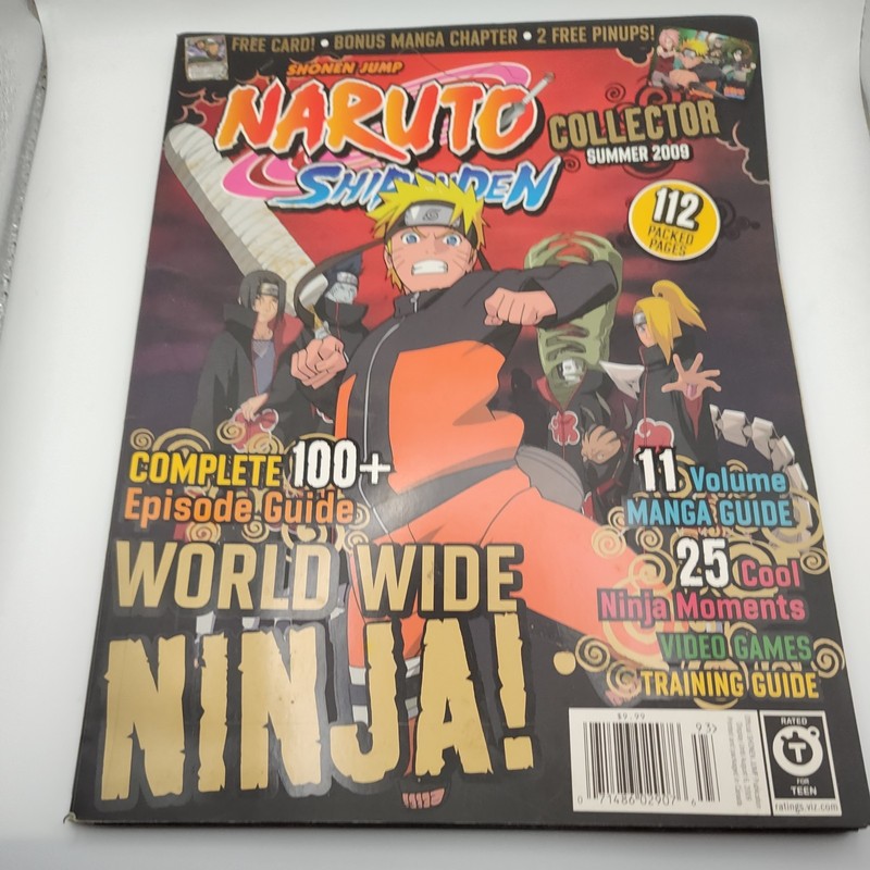 Naruto Shippuden Collector Viz Media Collector's Edition Bonus Manga 2009