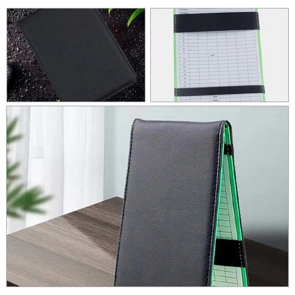 Golfing Recording Tool Portable Scorecards Holder Tracker Yardage Books - Image 2 of 4