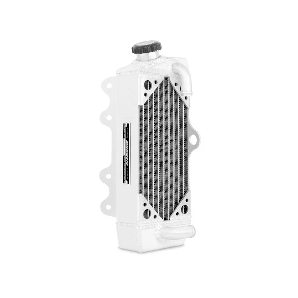 Radiador Mishimoto de aluminio reforzado para moto de cross para Yamaha YZ85, 2002-2013 Foto 3 de 4