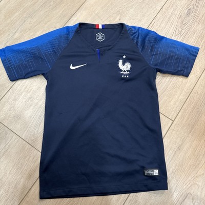 Nike Football Shirt France Home Soccer Jersey 2018 Children`s Size