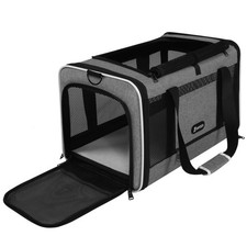 GAPZER Cat Carrier 18x11x11 Top Load, Soft-Sided Pet Travel Bag Over 15 lbs ...