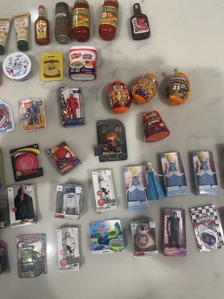 LOT OF 90 Zuru Mini Brands Food Toys Disney Star Wars TMNT Wacky Packages Marvel - Image 4 of 4