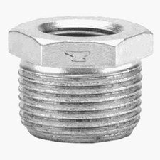 Galvanized Pipe Hex Bushing, 3/4 In. x 1/2 In. - 8700130704