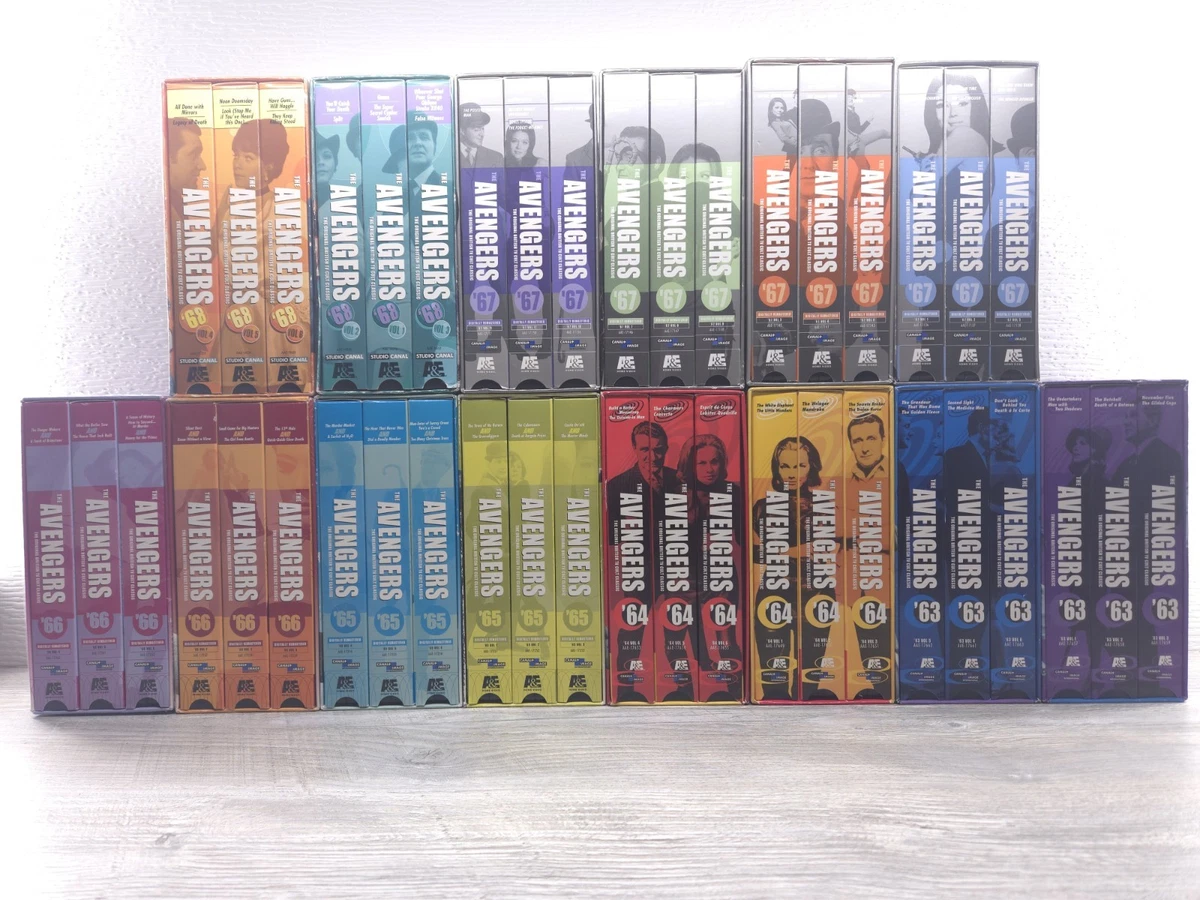 The Avengers (1961 TV series) Box Set VHS Tapes for sale | eBay