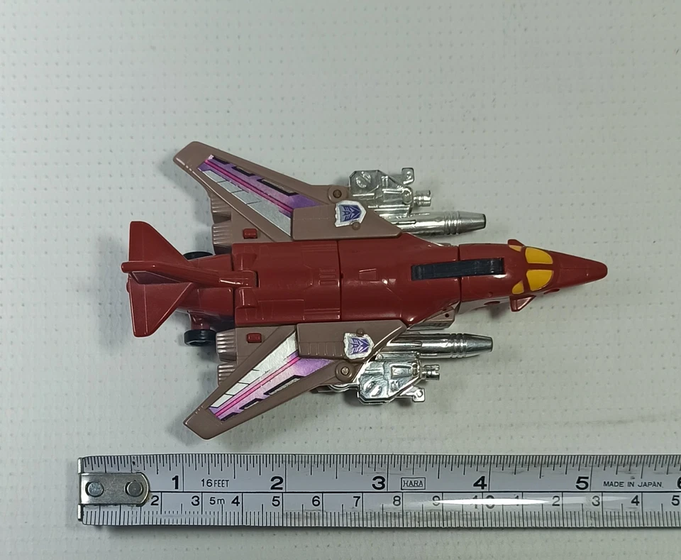 HASBRO VTG 1988 TRANSFORMERS G1 TRIGGERBOTS AND TRIGGERCONS WINDSWEEPER ROBOT B - Image 3 of 4