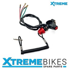 Tether Cut Off Kill Switch Cut Out Engine (4 Wire) Dirt Bikes, Quads ATV 47-50cc