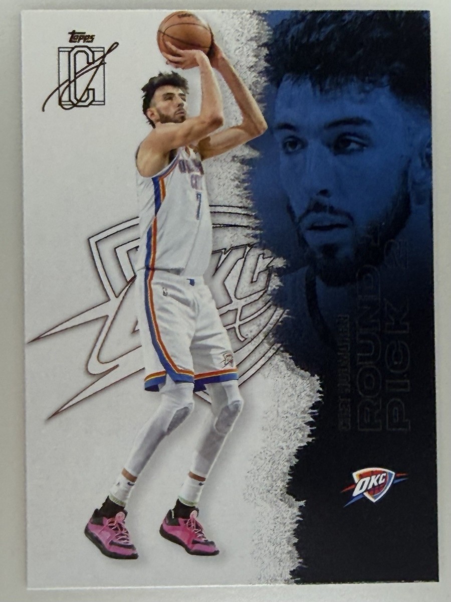 2025-26 Topps Signature Class CHET HOLMGREN #76 OKC Thunder - CHET