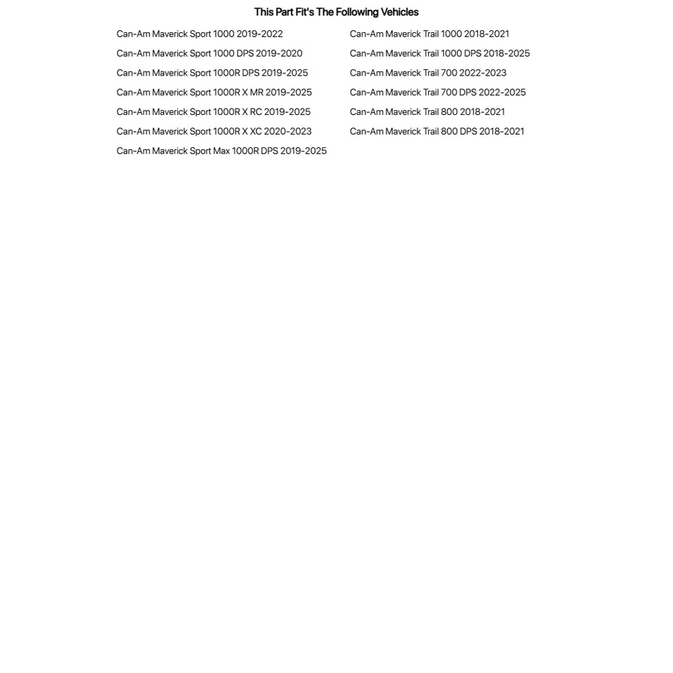 Tusk Spare Tire Carrier For CAN-AM Maverick Sport 1000R DPS 2019-2022 Foto 2 de 4