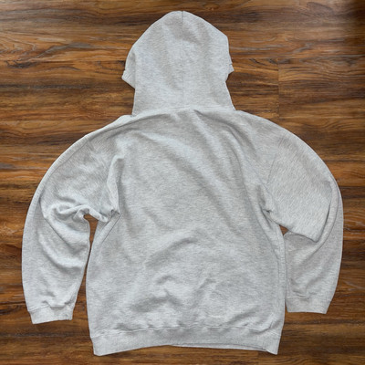 Vintage 90s Quiksilver Hoodie Sweatshirt Gray Large L Gray QUIK