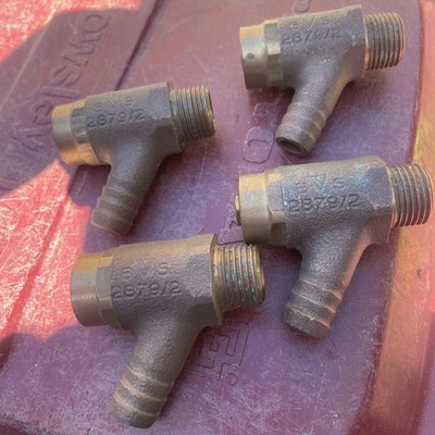 Kran 1/2'' BSP Typ A DZR Messing Schloss Schild Ablasshahn - Schwerlast. x 6.