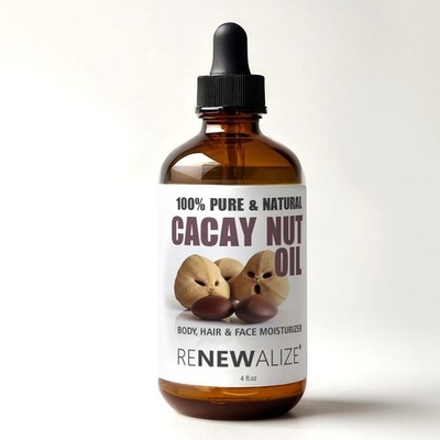 100% Pure Virgin Cacay Face Oil   4 fl oz   Cold Pressed & Unrefined