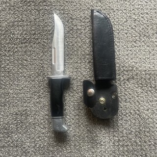 Buck Hunting Knife Model 119 w/Sheath Used sharp and true updated ad