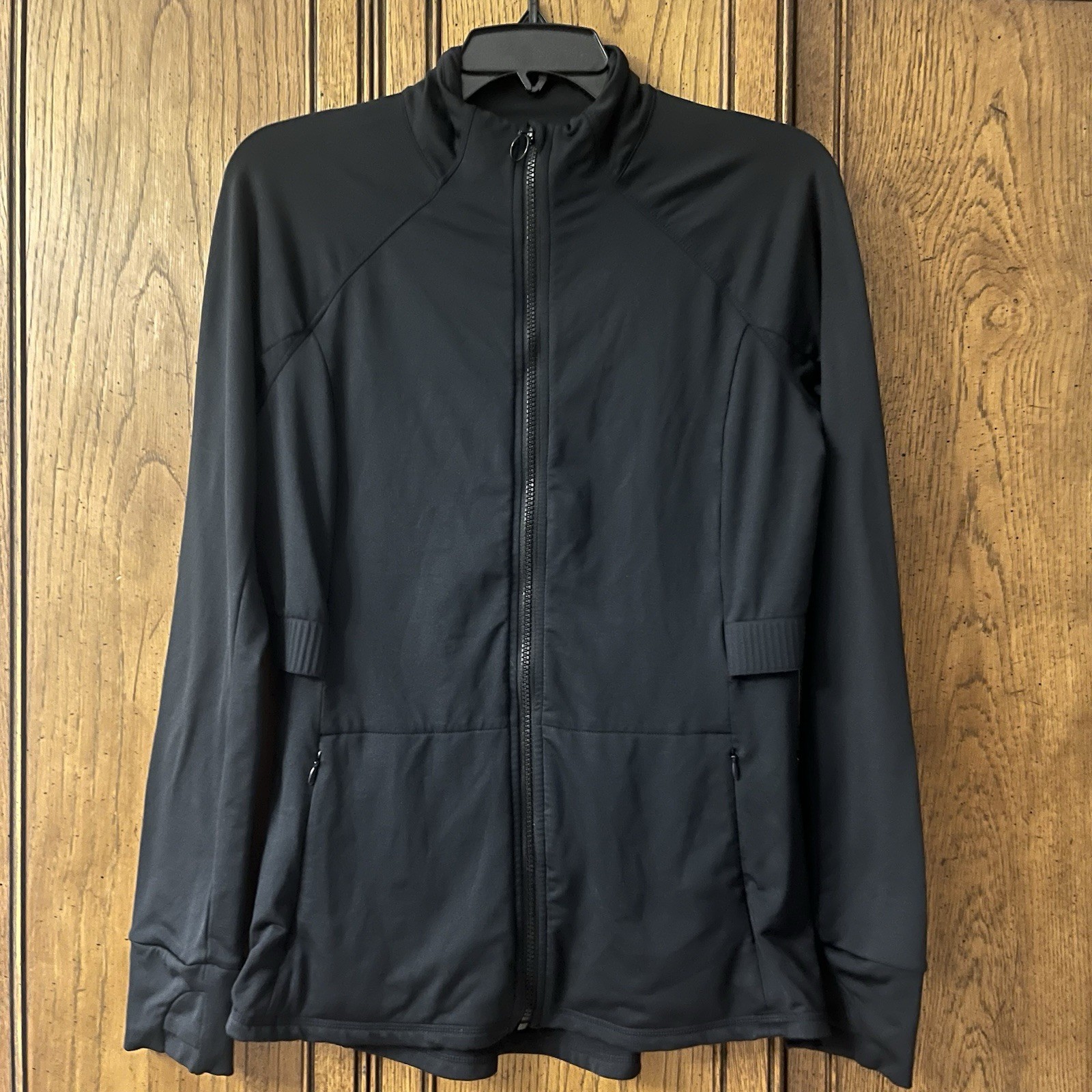 Fabletics Trinity Performance Jacket, Black, Small - image 1