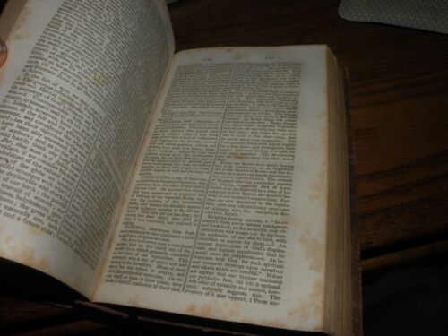 Buck's Theological Dictionary Definitions of Religious Terms, 1823 Leather 1st E - Picture 14 of 18