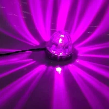 2X Watermelon Real Glass Lens Flush Mount Incandescent Light Kit 1156 LED Lights