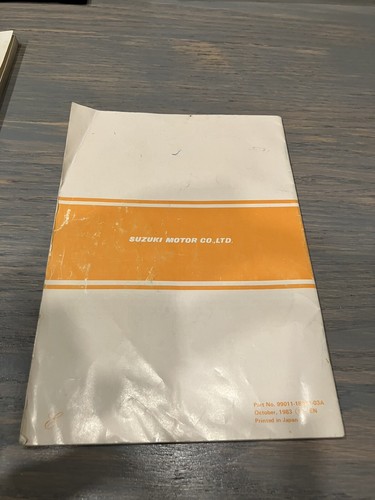 1983 Suzuki LT 125 owners manual - Picture 2 of 3