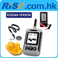Russian Menu Wireless Sonar Fish Finder Fishfinder Sea Contour Thermometer 70m Russian Menu Wireless Sonar Fish Finder Fishfinder Sea Contour Thermometer 70m