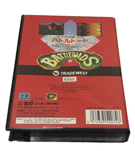 sega mega drive battletoads japan - Picture 2 of 10