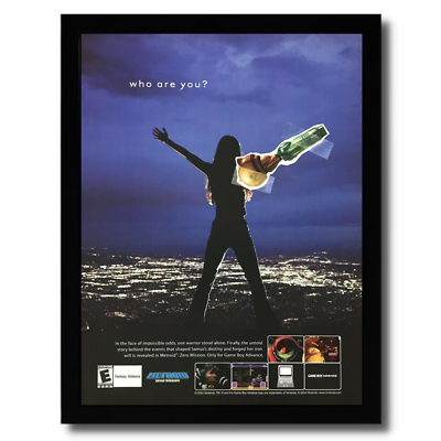 Metroid: Zero Mission Framed Print Ad/Poster Official Authentic