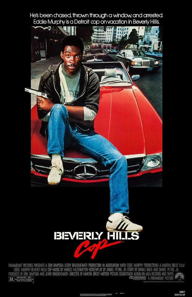 Beverly Hills Cop movie poster : 11 x 17 inches : Eddie Murphy