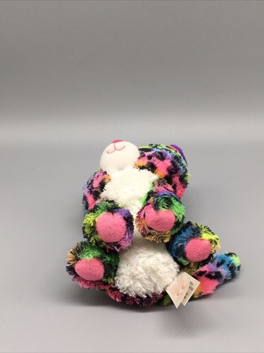 Ty DOTTY -Rainbow Multi-Colored Spotted Leopard 6” Beanie Boo! *Retired* - Picture 5 of 6