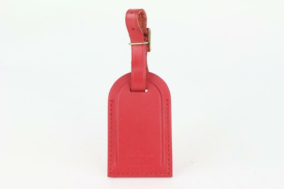 Louis Vuitton Leather Luggage Tag (SHF-ICoYDu) – LuxeDH