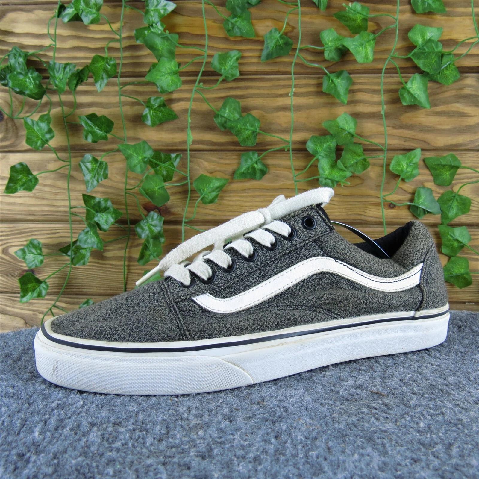 VANS Sneaker Uomo Oldol Skoolto Tessut Grigio T 9edium Mediu Usat