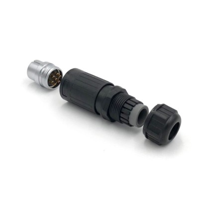 Weipu SP1310 / P 7 II Rundstecker Stecker, gerade