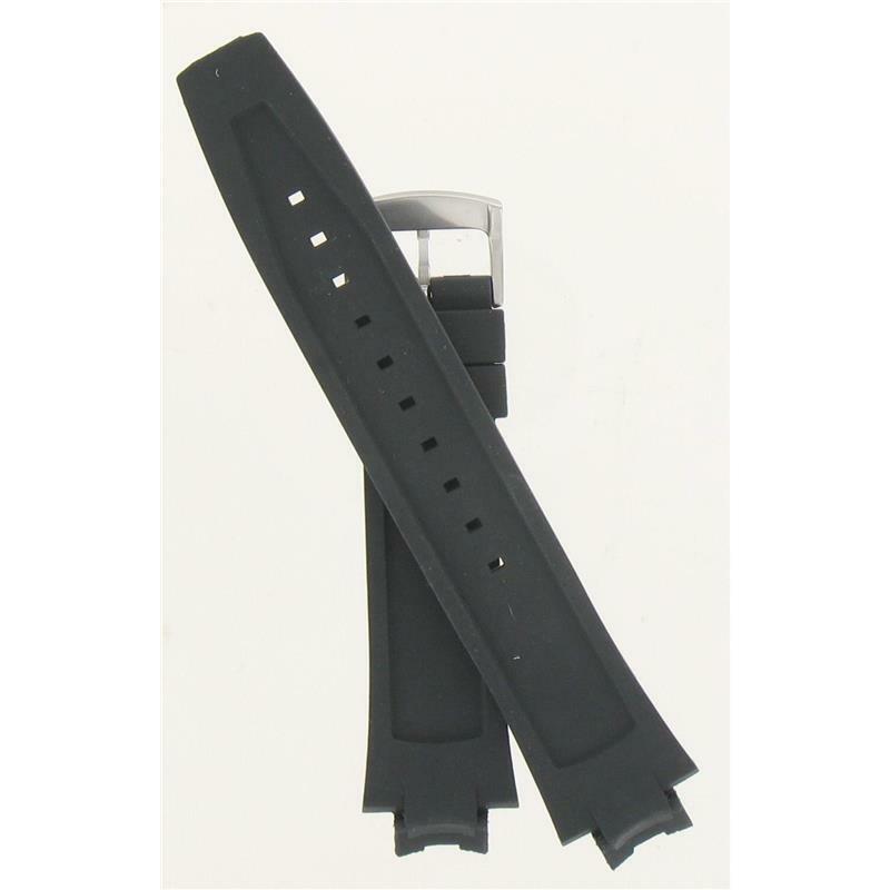 Citizen Man's 23mm Black PVC/Rubber Watch Band 59-S52331