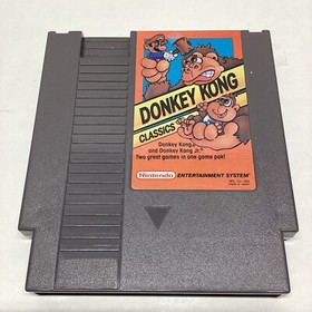 Donkey Kong Classics Nintendo completo 1988 NES CIB bello