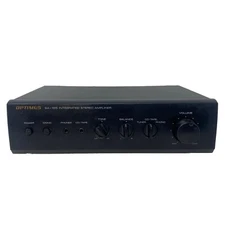 Optimus SA-155 Integrated Stereo Amplifier Phono, Cd/Tape, Tuner, Speakers