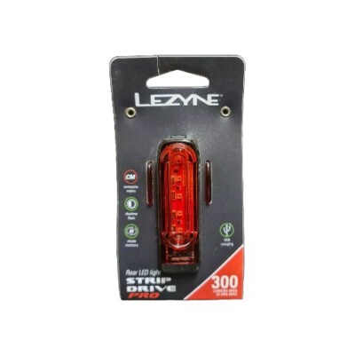 LEZYNE - LED-Rücklicht - STRIP DRIVE PRO - 300 LUMEN MAX - 1-LED-22R-V304  