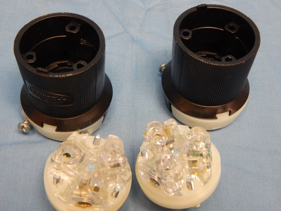 2 NEW Hubbell HBL2311 TWIST LOCK PLUG, 2P3W, 20A 125V, L5-20P New Style - Image 4 of 4