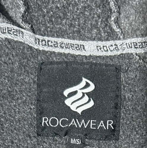 Rocawear Kid’s Full Zip Black And White Hoodie Size 5 (Medium) - Picture 6 of 8