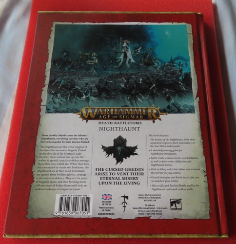 Games Workshop Warhammer Age of Sigmar Death Battletome Nighthaunt 9781839067051 - Picture 2 of 3