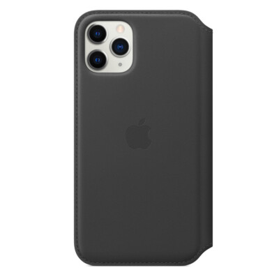 Apple Leather Folio for iPhone 11 Pro - Black for sale