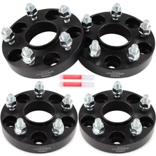 4 Pcs 5x114.3 1" Hub Centric Wheel Spacers 5x4.5 For Honda Civic 2006-2021 25mm