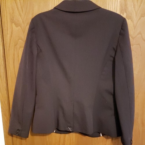 NWT ~ Ann Taylor LOFT ~ Purple Plum 2 Button Jacket Suit Blazer Peak Lapels (S) - Picture 4 of 8