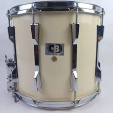 CB Drums 12x14"10Lug CB700 Marching Parade Snare Drum Piano White Wrap 8Pl Kaman
