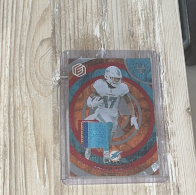 jaylen waddle 2022 panini elements patch 25/27
