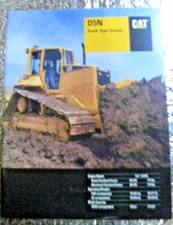 Factory 2002 Cat D5N Track type Tractor Dealership Spec Brochure manual
